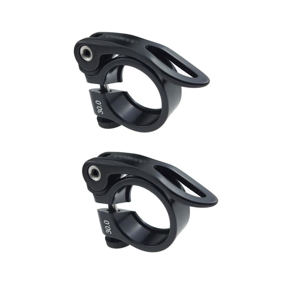 Abrazadera de sillín de 2 piezas de 30 mm, accesorio de abrazadera de sillín para piezas de asiento