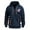 Navy#21, variant on Mens Valentine Fleece Hoodies Long Sleeve Quarter Zip Hooded Sweatshirts Winter Warm Casual Pullover Hoodie with Kangaroo Pocket Navy S
