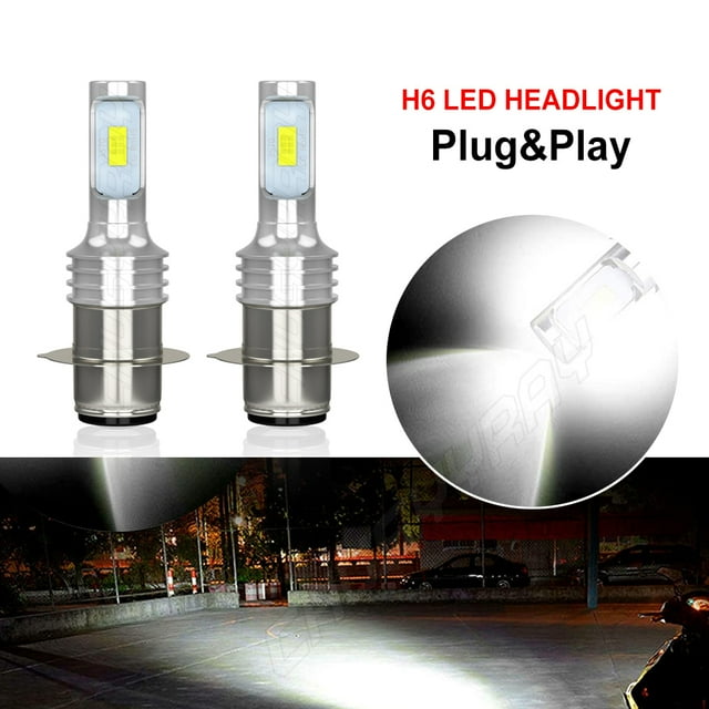 For Suzuki LTZ 400 Z400 QUADSPORT 2003–2008 - 6000K LED HeadLight Bulb White H6M