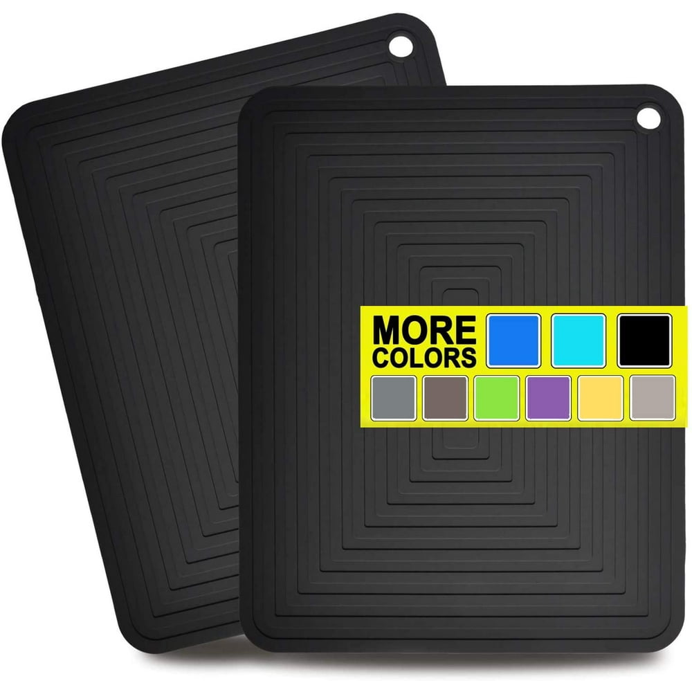 Large Silicone Trivet Mat for Hot Dishes/Heat Resistant pot holder, 12