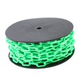 thumbnail image 4 of HILABEE Plastic Chain Links Decoration Caution Sign Lightweight Barrier Chain for Green, 4 of 9