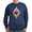 Navy, variant on CafePress - Mighty Morphin Power Ran - Classic Crew Neck Sweatshirt