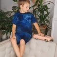 thumbnail image 4 of Balery Pegasus Night Sky Conjunto de Pijama Infantil de Manga Corta con Estampado – Ropa de Dormir de Algodón Suave-Medium, 4 of 6