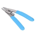thumbnail image 2 of Pelacables de fibra óptica de acero inoxidable de 2 orificios, herramienta de alta precisión para núcleos y revestimientos ópticos, color azul., 2 of 14
