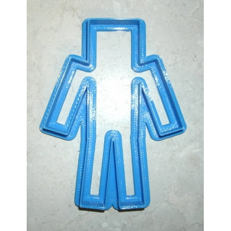

Minecraft Steve Alex Body Outline Adventure Video Game Cookie Cutter USA PR516