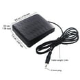 GARENAS 3.5mm Universal Sustain Damper Pedal Foot for Electric Keyboard