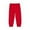 Red, variant on cfhntfmh Childrens Boys Girls Pants Soft Stretch High Elastic Waisted Long Leggings Lounge Sleepwear Pajama Bottoms
