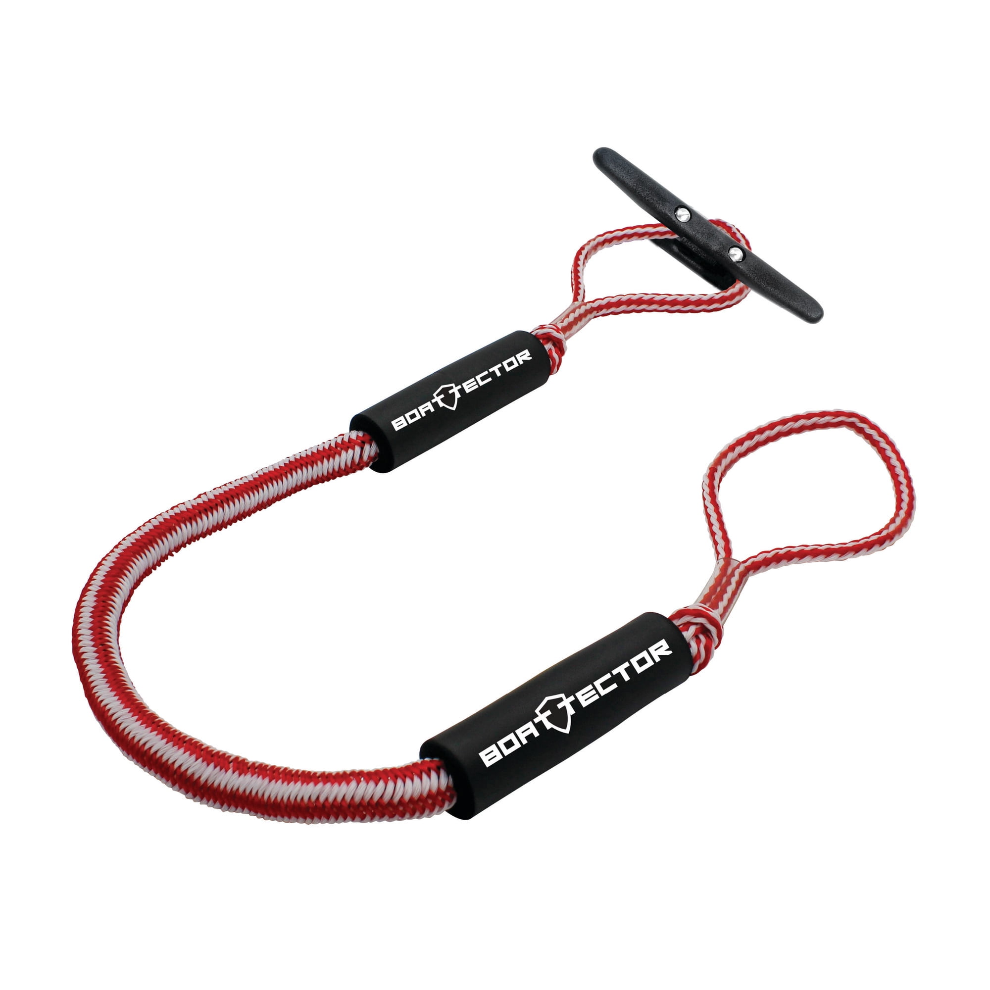 Extreme Max 3006.3299 BoatTector Bungee Dock Line Value 4-Pack - 6', Red/White