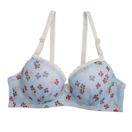 

Booker Push Up Bras Comfortable Gathering With Steel Rims Sports Back New Summer Bra