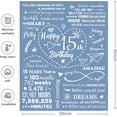 thumbnail image 5 of 15 Year Old Girl Gifts for Birthday, Quinceanera Gifts for Happy 15th Birthday Decorations,15th Birthday Gifts for Teen Girls,Gift Ideas for 15 Year Old Girls Throw Blanket 50 "X60, 5 of 6