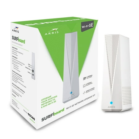 ARRIS - SURFboard Wi-Fi 6E Network Upgrade Kit - White