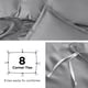 thumbnail image 5 of Juego de funda de edredón Bedsure, tamaño queen, suave, doble cepillado, gris, 5 of 8