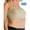 Beige|Beige|Beige|Beige|Beige, variant on Kuda Moda 5-Pack Women Plus Size Tube Top Bra Seamless Strapless Bandeau Bra XL 2X 3X 4X No Pad
