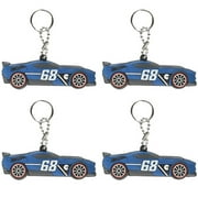 Angle View: Hot Wheels 'Wild Racer' Keychains / Favors (4ct)
