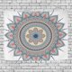 thumbnail image 1 of ABPHQTO Retro Círculo Flor Mandala Bohemio Tapiz Decoración de pared Sala Dormitorio Tapices 128x150 cm, 1 of 3