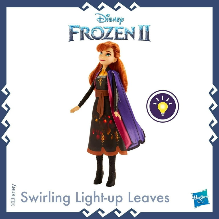Disney Frozen II Autumn Swirling Adventure Doll 11'', Anna Disney Frozen II Autumn Swirling Adventure Doll 11'', Anna