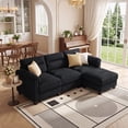 thumbnail image 6 of Bonzy Home Modular Sectional Sofa With Ottoman, Ultra‑Comfort Seating – Configurable for Living Room & Family Room, Charcoal, 6 of 8