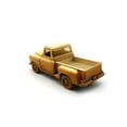 thumbnail image 2 of Kinsmart 5 1955 Chevy Stepside Muddy Diecast Model Toy Car, but NO Box, Chevy Yellow, Size: 5, 2 of 6