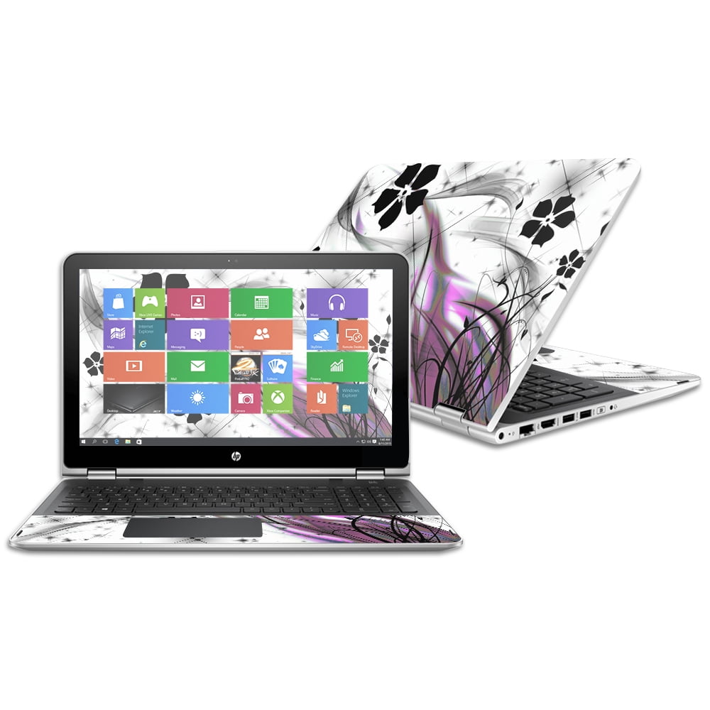 Floral Skin For HP Pavilion x360 15.6" (2016) Protective, Durable