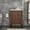 Walnut, variant on Barara King 24 Inch Bathroom Vanity, Freestanding Floor Cabinet with Soft Closing Doors, Sleek Oak Design, White Porcelain Sink, Walnut