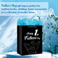 thumbnail image 3 of First Fathers Day Gift Bag - Happy 1st Fathers Day Gift Bag with Tissue Paper 11.5" Gift Bags with Handle for Men to Be New Dad Fathers Day Gift for Husbands from Wife, 3 of 4