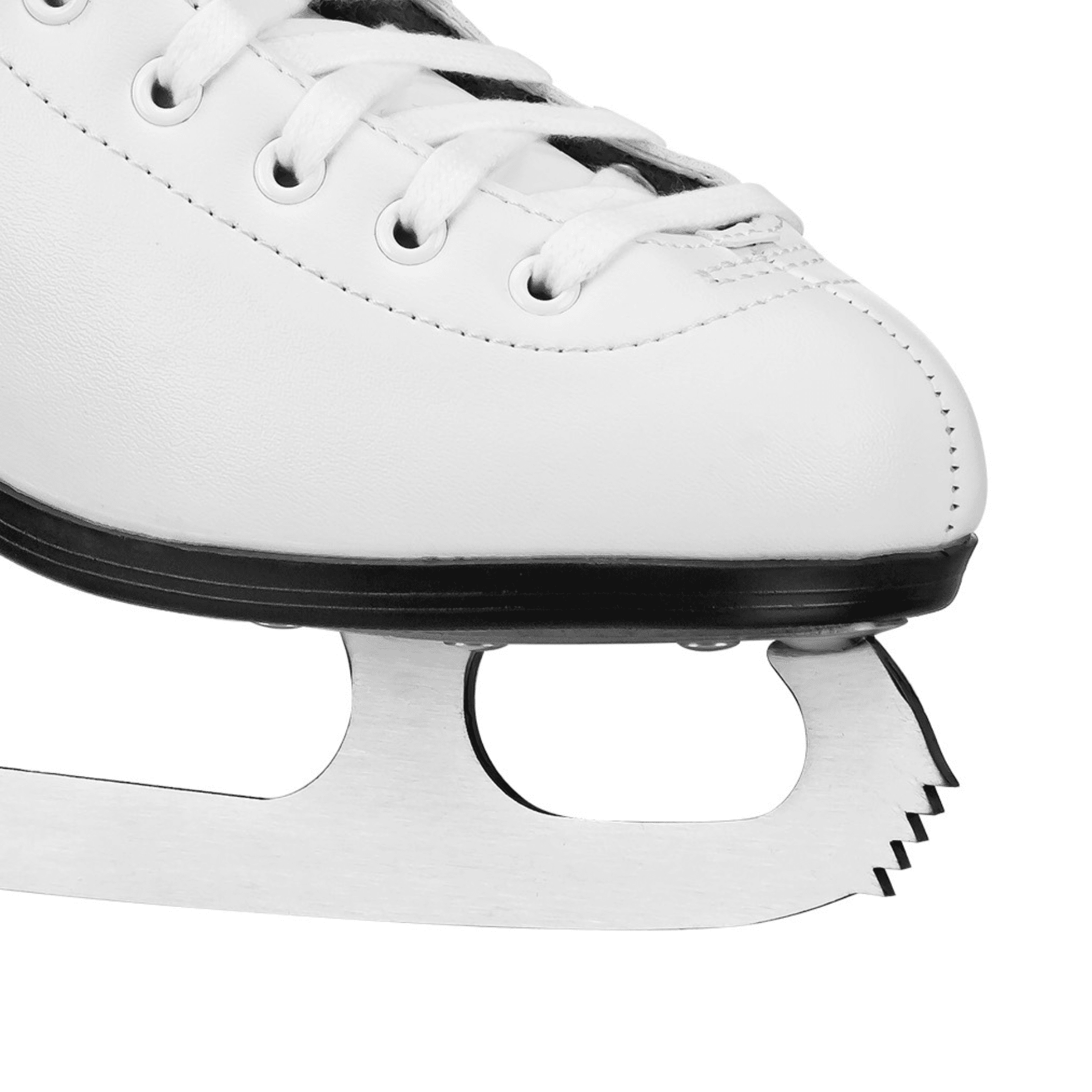 Lake Placid Cascade Girl's White Classic Figure Ice Skates