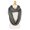 Charcoal, variant on Premium Solid Color Knit Infinity Circle Scarf