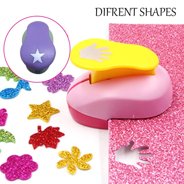 Hole Puncher Cards Labor-saving Photo Album Handmade Decoration Tool Accessories Easy and Fast Manual Tools Consistent Design Pentagram