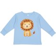 thumbnail image 3 of Inktastic Cutest Little Lion Boys or Girls Long Sleeve Toddler T-Shirt, 3 of 5