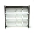 thumbnail image 6 of Humble Crew Kids Toy Storage Organizer with Shelf and 9 Plastic Storage Bins, Espresso/White, 6 of 7