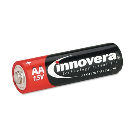 Innovera Alkaline Batteries, AA, 8 Batteries/Pack
