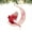 Cardinal, variant on Acrylic Wolf Christmas Ornaments - Moon Themed Decor for Christmas Tree - Xmas Gifts for Wolf Lovers