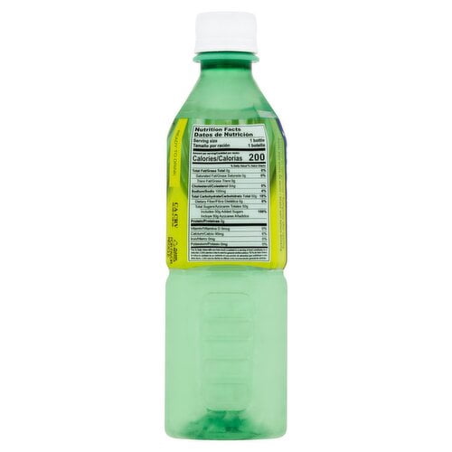 Aloevine Aloe Vera Drink, with Aloe Pulp, Kiwi, 16.9 fl oz 20 pack