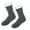 Dark Gray, variant on SwiftWear Slipper Socks for Women/Girls Non Slip Warm Floor Socks with Grippers Thick Fuzzy Lined Socks Christmas Gifts