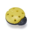 thumbnail image 2 of 50 pc Plastic Sewing Buttons Ladybug Shape 1-Hole Mixed color 15x13x4mm Hole: 3x2mm, 2 of 3