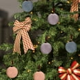 thumbnail image 2 of Christmas Tree Decoration Ornaments 9 Pcs Velvet Christmas Balls Flocked Christmas Tree Ornaments Plastic Balls Xmas Decorative Hanging Ornaments 3.15 Inch Finishes For Christmas Tree Decoration, 2 of 7