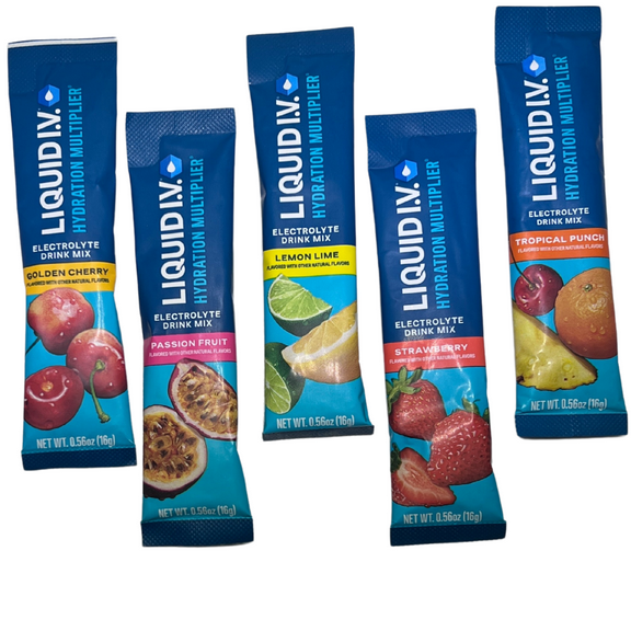 Liquid I.V. Hydration Multiplier Variety Sampler Pack - 5 Servings