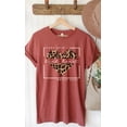 thumbnail image 3 of Free Spirit Leopard Heart Graphic Tee T-Shirt PLUS, 3 of 7