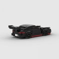 thumbnail image 3 of Moc Speed Champions Technicial Racer Cars City Sports Vehicle Building Blocks Creative Garage Toys for Christmas Gift Classic, 3 of 7