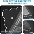 thumbnail image 3 of BESTKITTY Acryl Fe 5x7 Acryl Magnet Pture Fs Scalloped Pture F with Dual Kstand Holes for Veal and Horizontal Display, Clear Color 2 Pa, 3 of 6