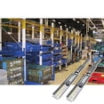 thumbnail image 4 of VADANIA VA2576 Industrial Heavy Duty Drawer Slides, 485lb Load, 3-Fold Full Extension, Ball Bearing, 3" Widening, Side Mount, 1-Pair, 4 of 7