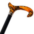 thumbnail image 2 of Poignée de Derby en Acrylique Cane Couleur : Orange, 2 of 2