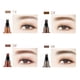 thumbnail image 2 of Lápiz de cejas SUAKE, tono gris marrón 4, diseño de cuatro puntas para un trazo natural y definido, resistente al agua y al sudor, larga duración sin manchas, fácil de usar y seguro para la piel., 2 of 6