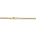 thumbnail image 4 of 14K Yellow Gold chain Box 18 in 1.75 mm 1.75mm Hollow Round, 4 of 5