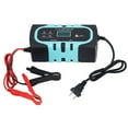 thumbnail image 3 of Pulse Battery Charger,12V 10A Intelligent Pulse Car Battery Charger Smart Battery Charger Exquisite Design, 3 of 8