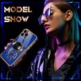 thumbnail image 6 of for iPhone 11 Pro Max Case Astronaut Cute for Women Girls Girly Unique Royal Blue Phone Cases with Astronaut Hidden Stand Kickstand 6D Design Cover for iPhone 11 ProMax 6.5 inch, 6 of 11