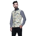 thumbnail image 2 of Atasi Printed Wedding Jackets For Men Nehru Jacket Waist Coat For Wedding & Festive Season-X-Large, 2 of 3