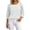 A-White77, variant on Summer Crochet Shirts For Women V Neck Batwing 3/4 Sleeve Knit Top Casual Loose Fit Tunic Trendy Tops