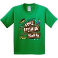thumbnail image 3 of Inktastic Gone Fishing with My Pawpaw Youth T-Shirt, 3 of 5