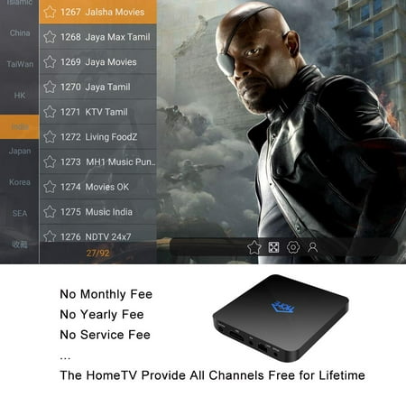 1600+ International IPTV Receiver Box Global Live Channels 4K Box Including Brazilian Arabic India US Europe Internation (Best Game Streaming Program)